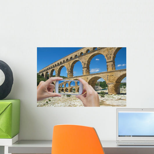Take Picture Pont Du Wall Decal