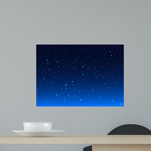 Night Sky Stars Night Wall Decal