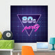 Eighties Party Wall Decal