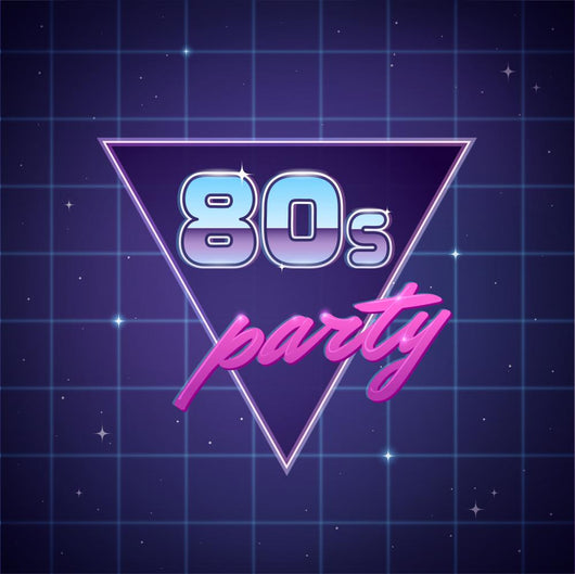 Eighties Party Wall Decal