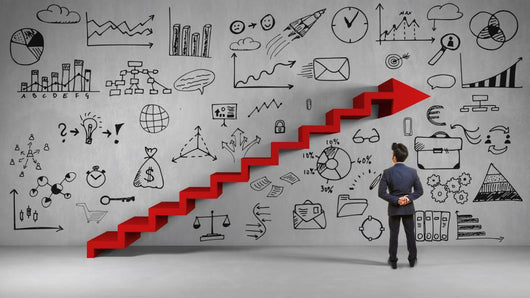 Business Mann Bei Strategie Wall Decal