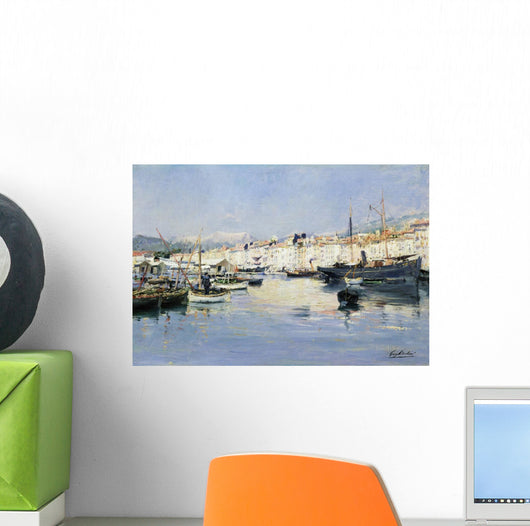 Villefranche by Julien Gustave Gagliardini Wall Mural
