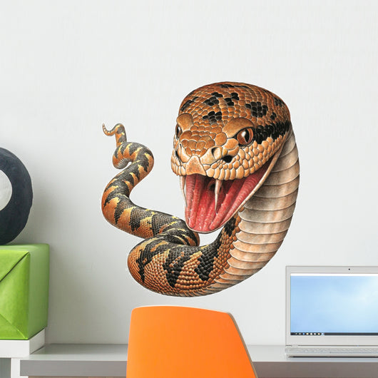 Bushmaster Snake Wall Decal