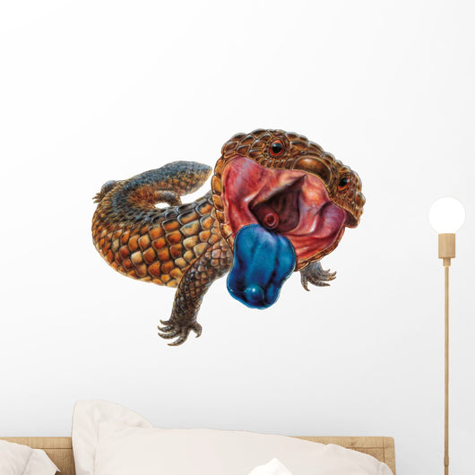 Shingleback Skink Wall Decal