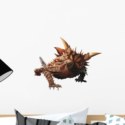 Thorny Devil Lizard Wall Decal