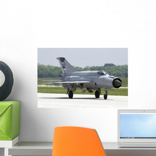 Serbian Air Force Mig-21bis Wall Decal