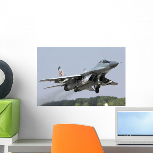 Bulgarian Air Force Mig-29 Wall Decal Design 3