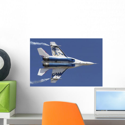Bottom Russian Mig-29ovt Aerobatic Wall Decal