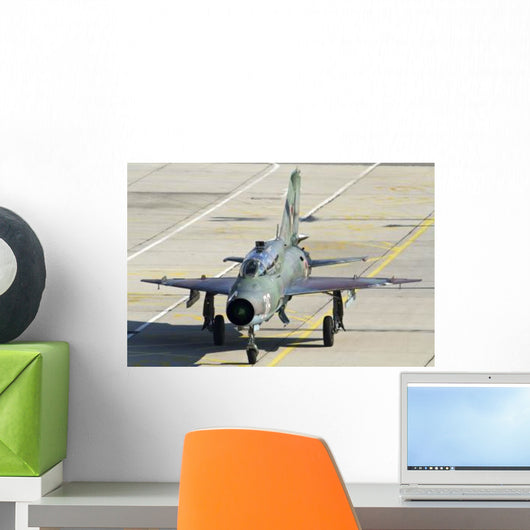 Bulgarian Air Force Mig-21um Wall Decal