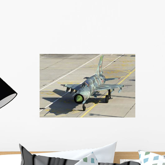Bulgarian Air Force Mig-21bis Wall Decal Design 2