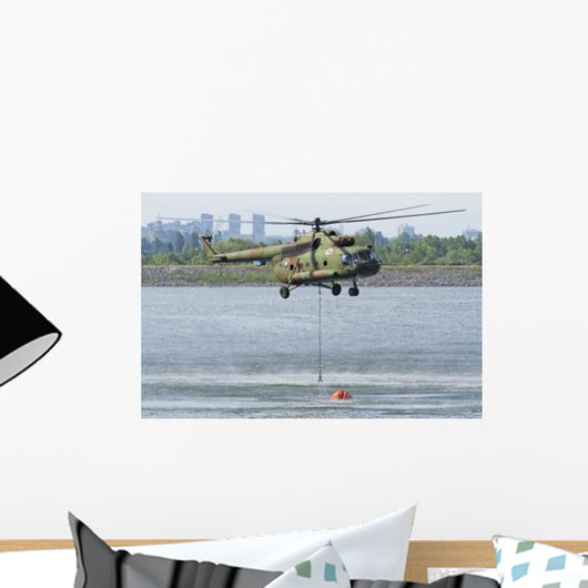 Bulgarian Air Force Mi-17 Wall Decal Design 3