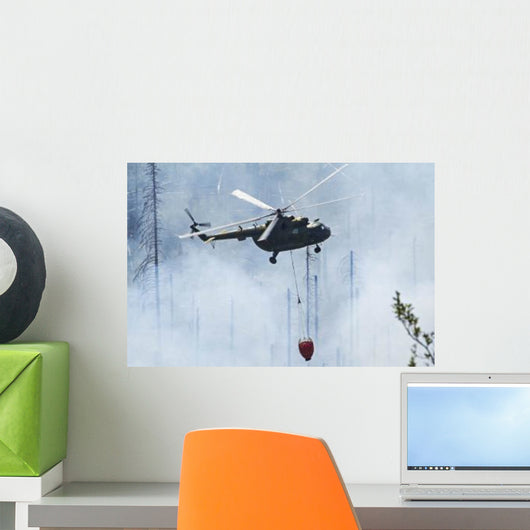 Bulgarian Air Force Mi-17 Wall Decal Design 2