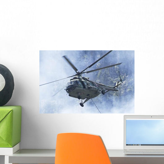 Bulgarian Air Force Mi-17 Wall Decal Design 1