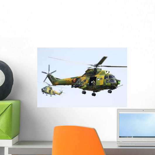 Romanian Air Force Iar-330l Wall Decal