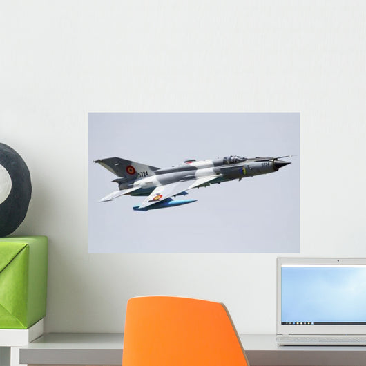 Romanian Air Force Mig-21 Wall Decal