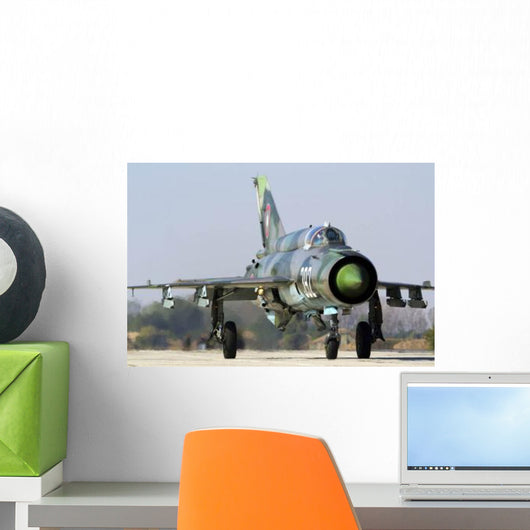 Bulgarian Air Force Mig-21bis Wall Decal Design 1