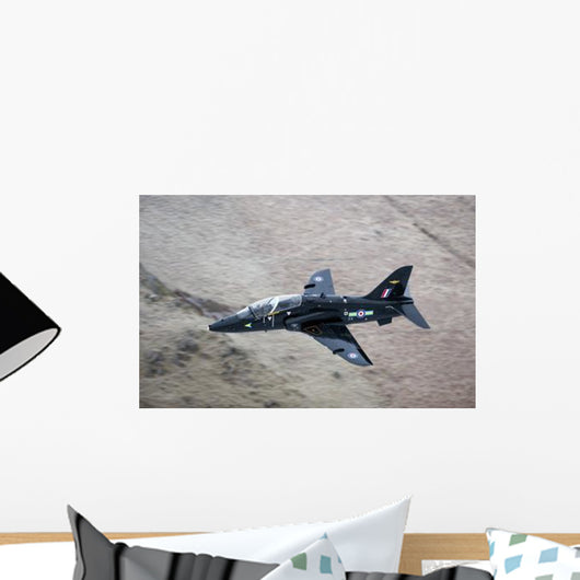 Hawk Jet Trainer Aircraft Wall Decal