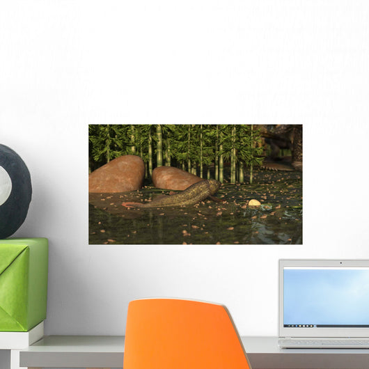 Ceratodus Lungfish from Early Wall Decal