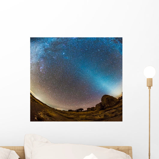 Comet Lovejoy and Zodiacal Wall Decal