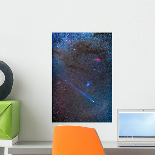 Comet Lovejoy's Long Ion Wall Decal