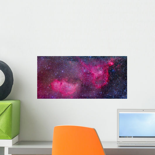 Heart and Soul Nebulae Wall Decal