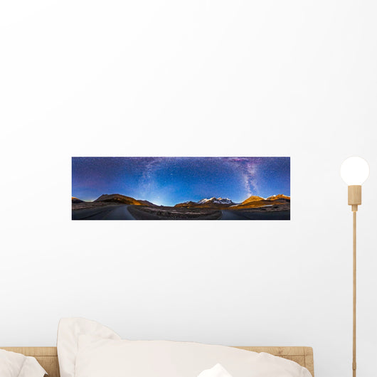 Panorama Columbia Icefields and Wall Decal