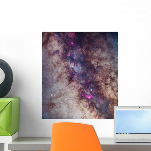 Milky Way around Small Wall Decal Design 2