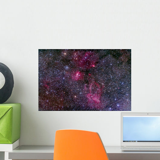 Messier 52 and Bubble Wall Decal