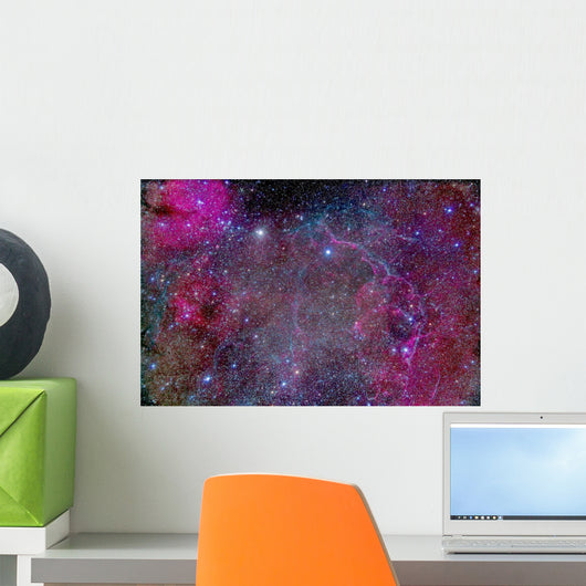Vela Supernova Remnant Center Wall Decal