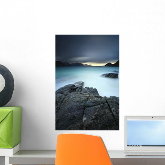 Long Exposure Scene Haukland Wall Decal