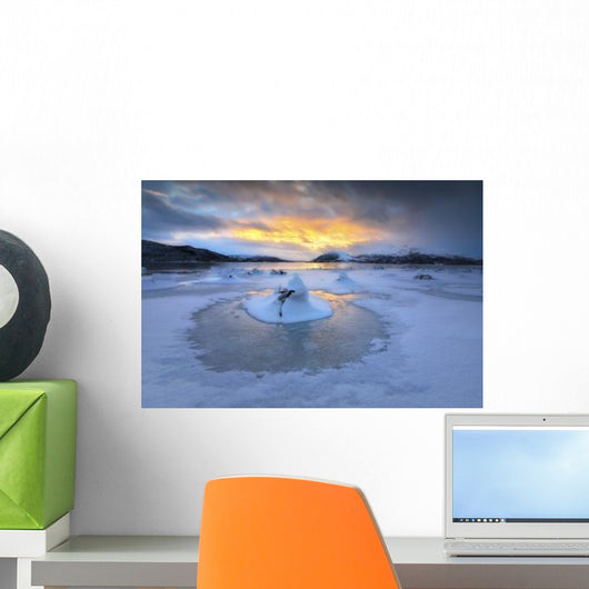 Frozen Fjord Is Part Wall Decal