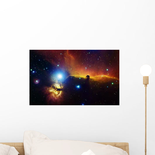 Alnitak Region Orion Flame Wall Decal