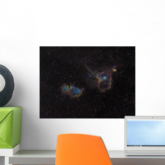 Heart and Soul Nebulae Wall Decal