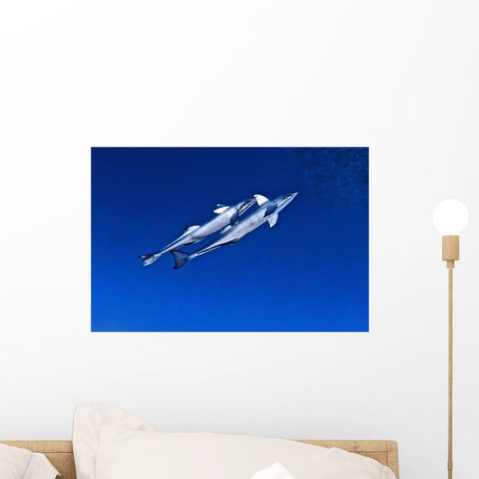 Caribbean Reef Shark Grand Wall Decal Design 1