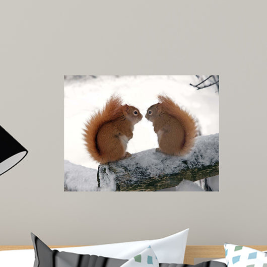 Nose To Nose Wall Mural