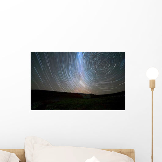 Star Trails around South Wall Decal Design 1