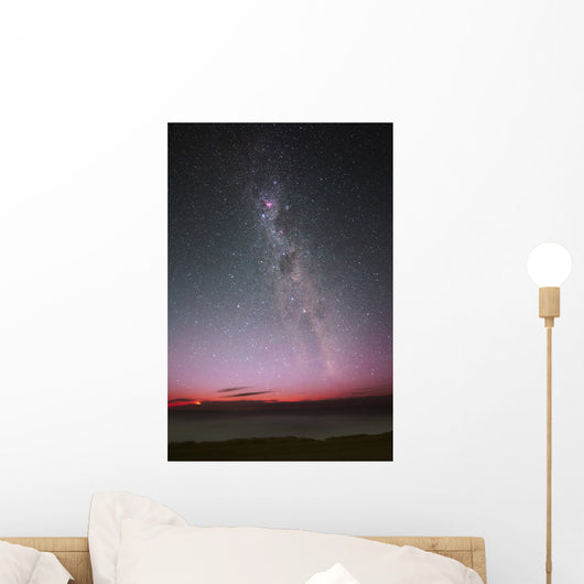 Milky Way with Aurora Wall Decal