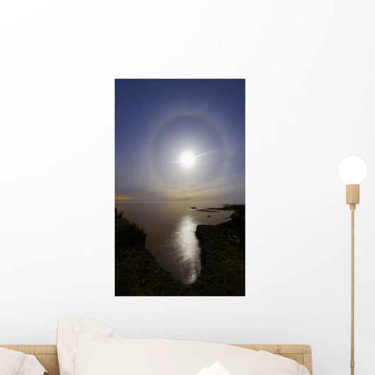 22 Degrees Halo around Wall Decal Design 2