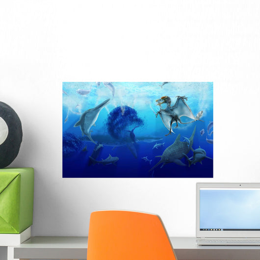 Early Jurassic European Pelagic Wall Decal
