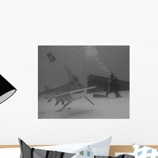 Diver Watches Great Hammerhead Wall Decal
