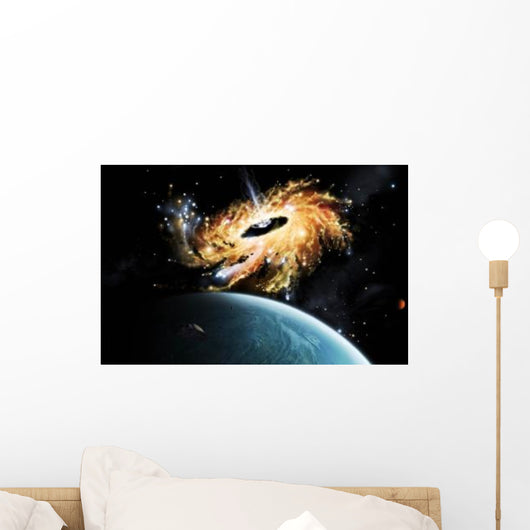 Space Shuttle Tries to Wall Decal Design 2