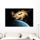 Space Shuttle Tries to Wall Decal Design 2