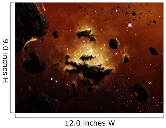 Nebula Evaporates Far Distance Wall Decal