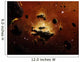 Nebula Evaporates Far Distance Wall Decal