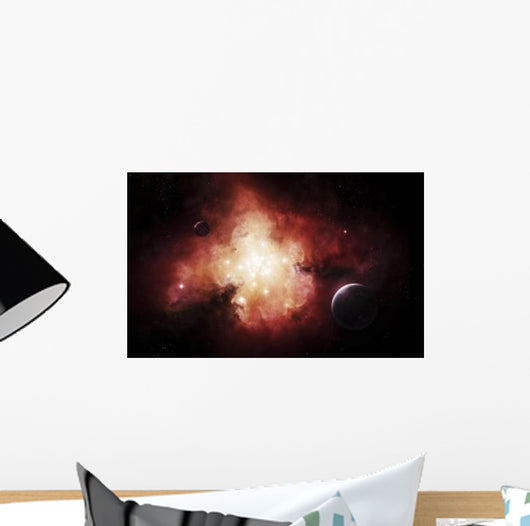 Birth Numerous Stars Exposing Wall Decal