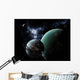 Massive Space Station Orbits Wall Decal