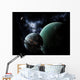 Massive Space Station Orbits Wall Decal