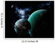 Massive Space Station Orbits Wall Decal