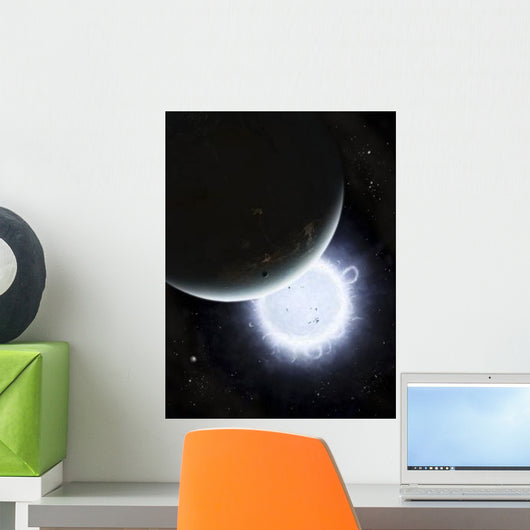 Tiny Moon Rakka Ume Wall Decal
