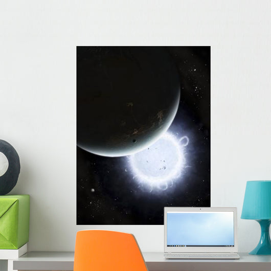 Tiny Moon Rakka Ume Wall Decal